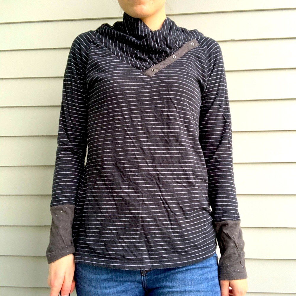 Columbia Relaxed Collar Sweatshirt Cozy Sweatee